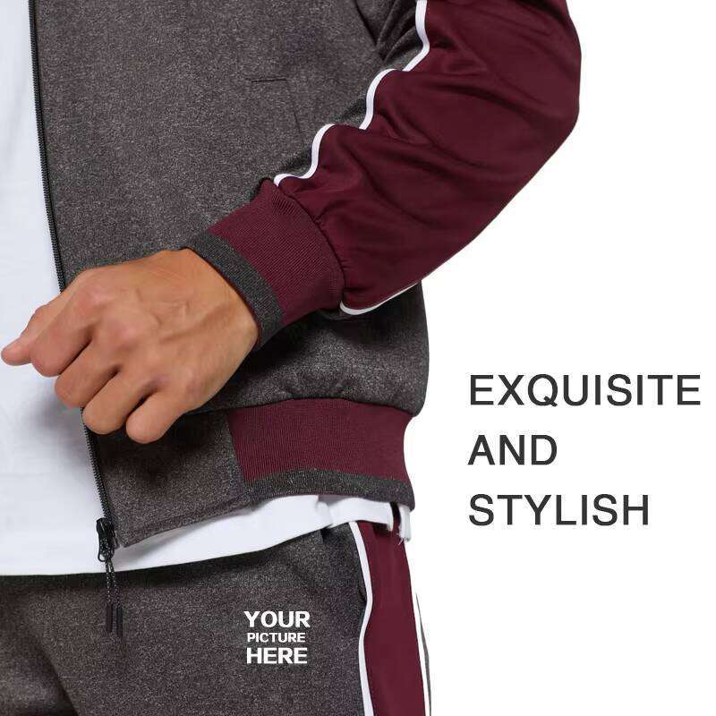 High Quality Casual Sports Printed Men's Suit