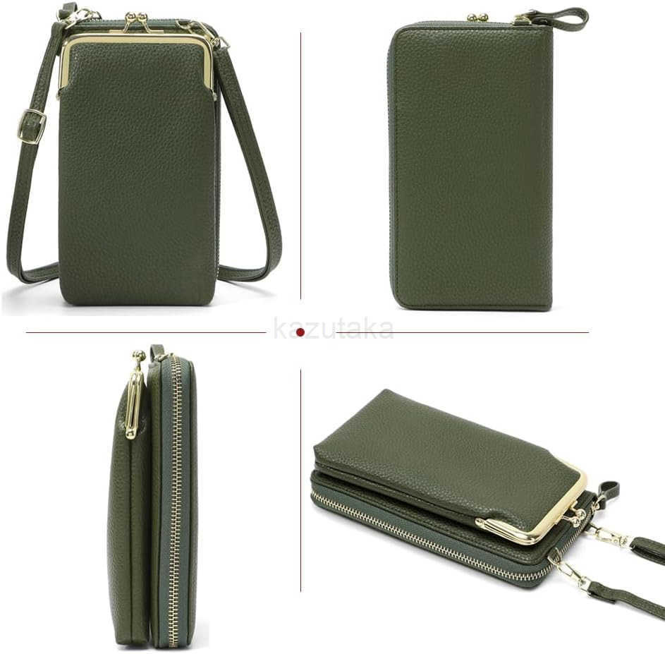 Small Crossbody Phone Bag for Women Cell Phone Purse Wallet Kiss Lock Cute Shoulder Bag with CARD Slots Z250910