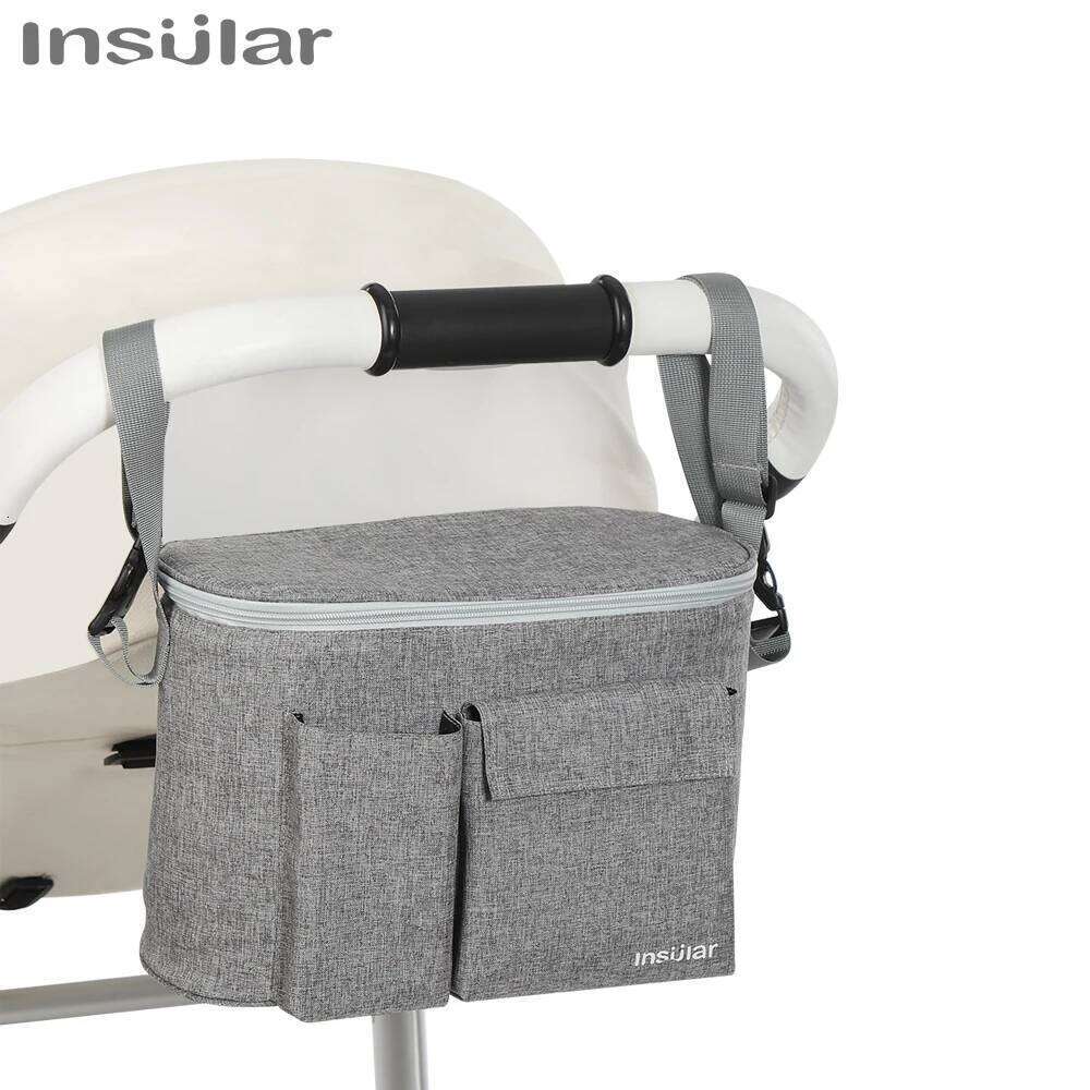 INSULAR Baby Diaper Bags Stroller Nappy Hanging Packages Maternity Nursing Tote Pack Pram By Cart Mommy Infant For Travelling