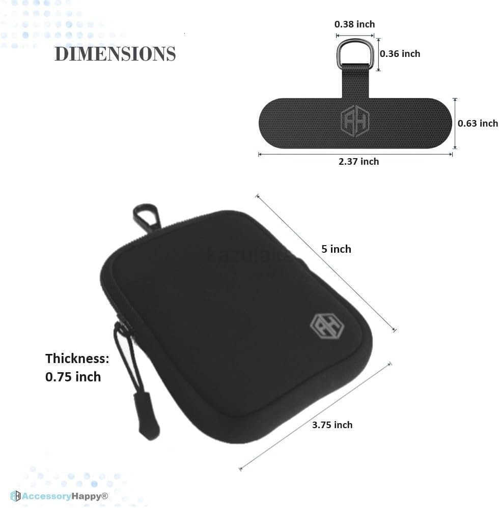 Phone Lanyard Crossbody with 2 Phone Tabs Adjustable Anti Theft Phone Strap for All Phones Metal Buckles SkinFriendly Universal Cell Phone Neck lanyar
