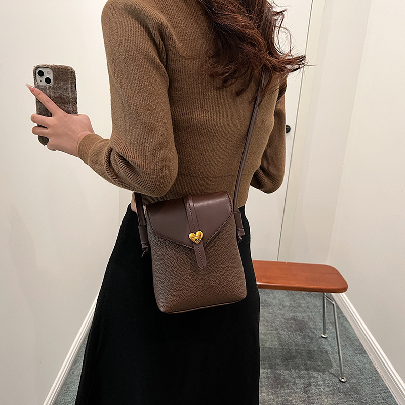 Free shipping designer Mobile Phone Crossbody Bag for Women 2025 New Style Ladies Crossbody Bag Korean Version Versatile Shoulder Bag Small Square Bag