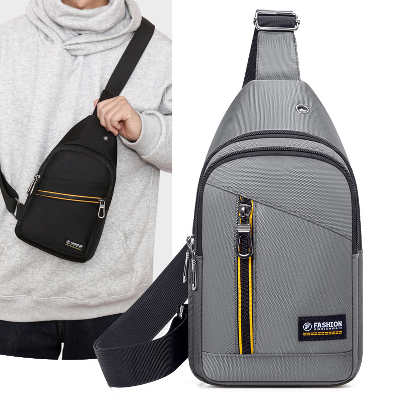 Foreign Trade Large Capacity Designer Bag Men S Luxury Bag Chest Bag New Simple Fashion Single Shoulder Bag Lightweight Casual Versatile Crossbody Fre