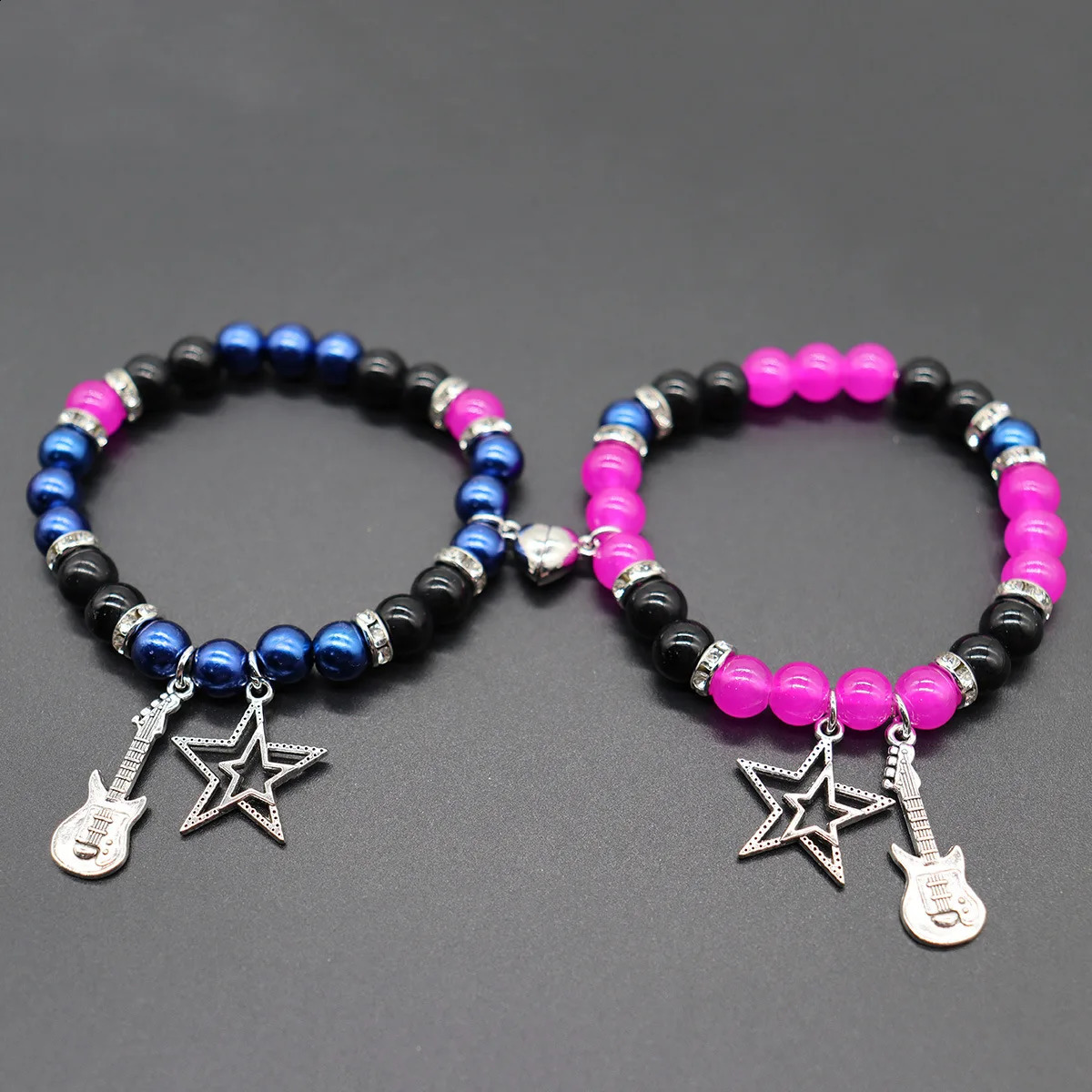 Bat Hello Cat Spider Friendship Bracelets Matching for Couple Friends Bff Bracelet Jewelry Gifts Women 250909