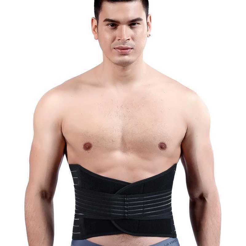 Mens abdominal Compression Band Fitness Adjustable waist stability compression band comfortable breathable lower back support W250910
