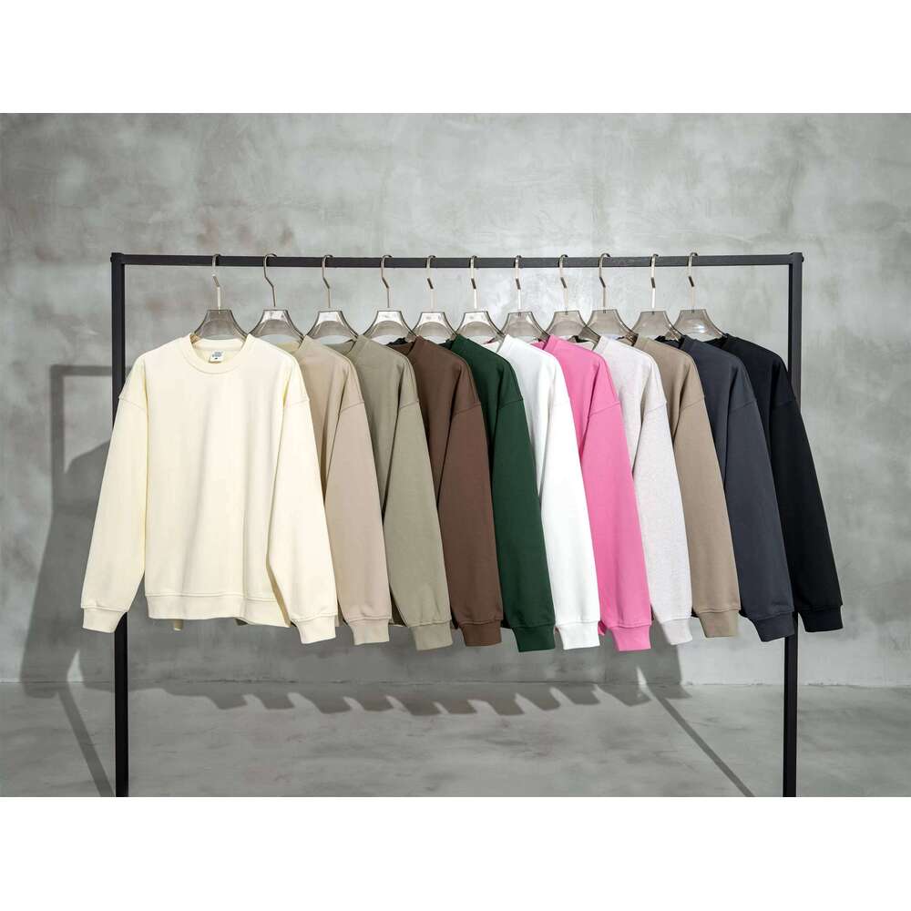 Heavyweight Crewneck with Fleece, Unisex French Terry Hoodie
