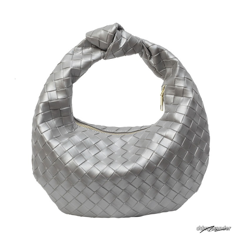 Fashionable Women's Handmade Woven Free Shipping Designer New Crescent Handbag Leisure Vacation Beach Bag ddmywonder ddmywonder