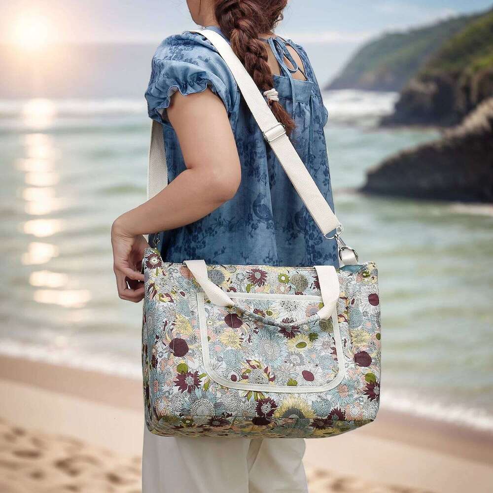 Diaper portable multi-function large capacity multi-compartment diaper and baby care mummy bag