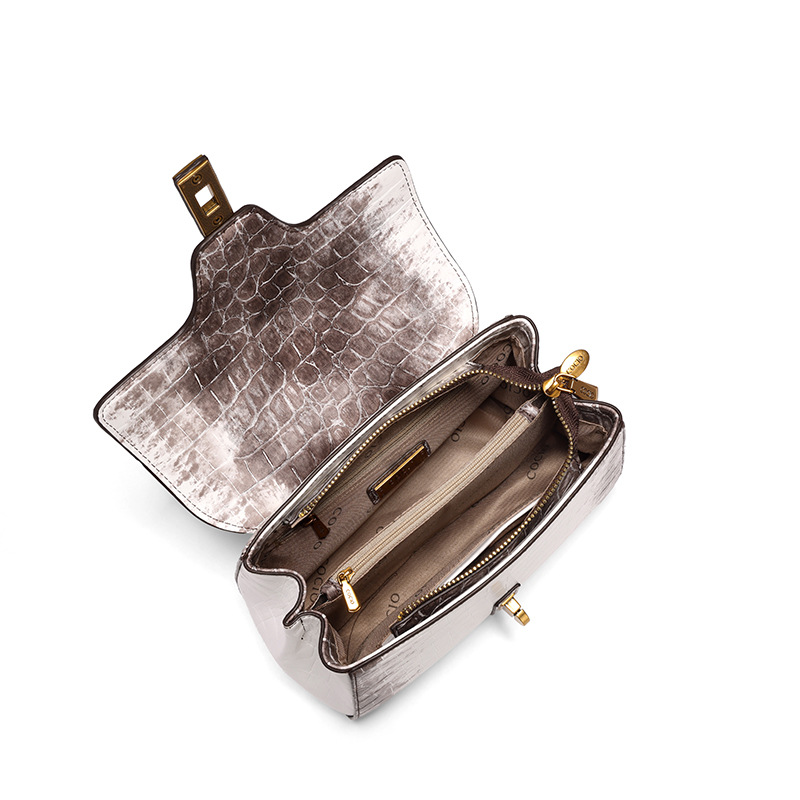 Advanced Light Luxury New Design Gradient Texture Fashion Women's Handbag Simple and Versatile Style Single Shoulder Bag Elegant Crossbody Bag