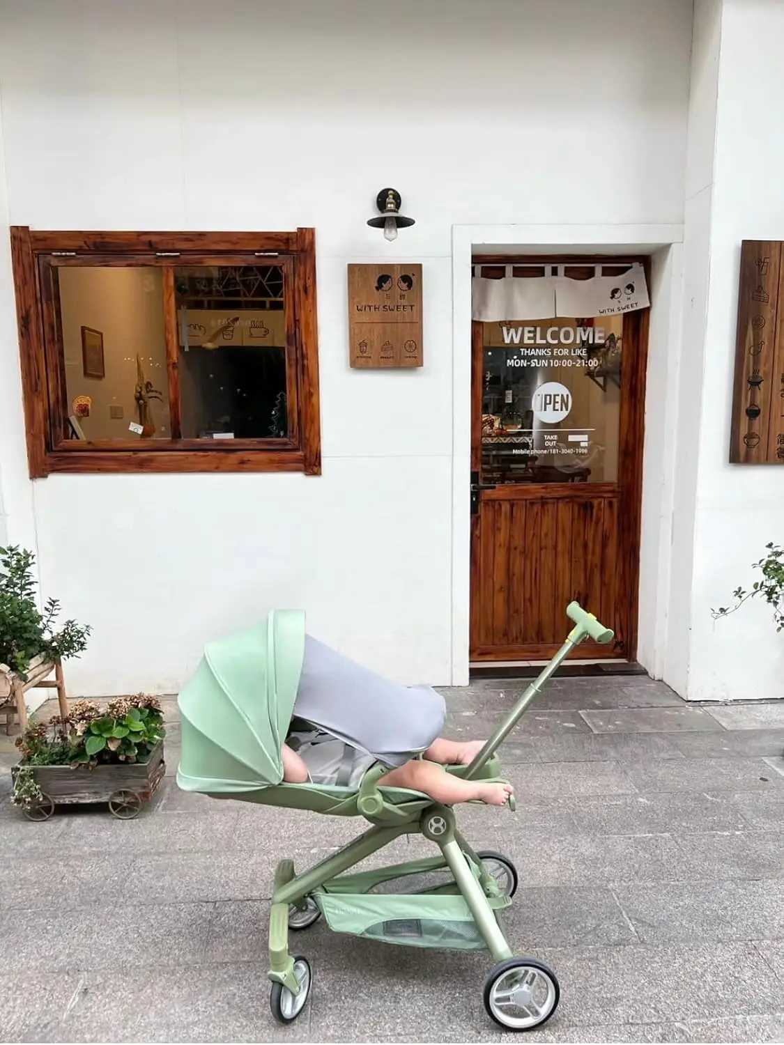 Baby Travel Stroller Mini ELF 2 Lightweight Baby Compact Stroller with 360 Reversible Seat Airplane Compatible Full Recline Erg W250910