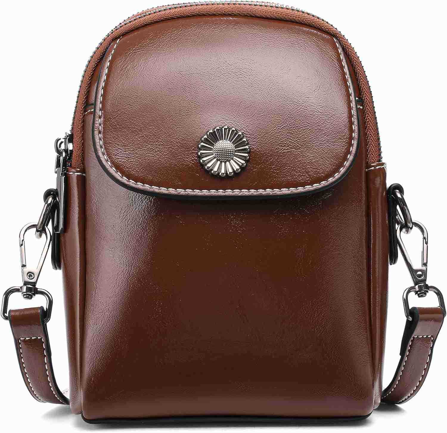 Cell Phone Purses for Women Small Crossbody Bag Shoulder Handbag with Adjustable StrapW250909