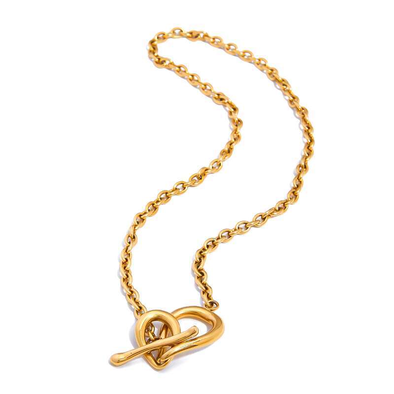 Necklace Designer Jewelry for women Stainless Steel plated with gold men High-end Fashion Hip-hop Chain Necklaces Holiday gifts