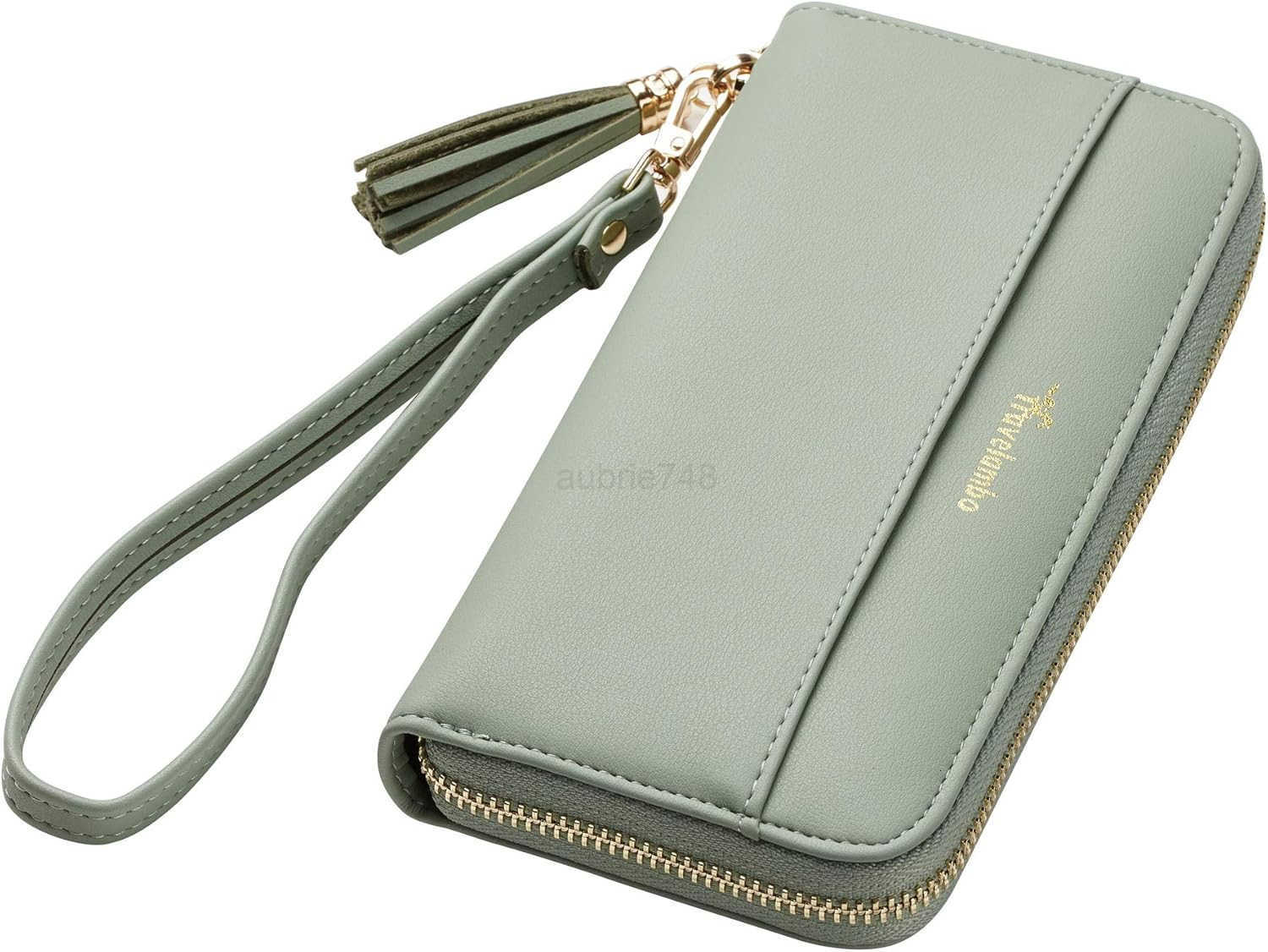 Womens Wallet Tassel Bifold Ladies Cluth Wristlet Wrist strap Long PurseZ250910