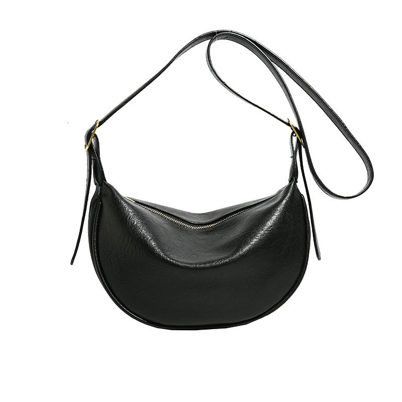 Free shipping designer Korean Style Soft Leather Texture Niche Casual Shoulder Bag Underarm Bag Women Fashion High-end Versatile Casual Crossbody Bag 