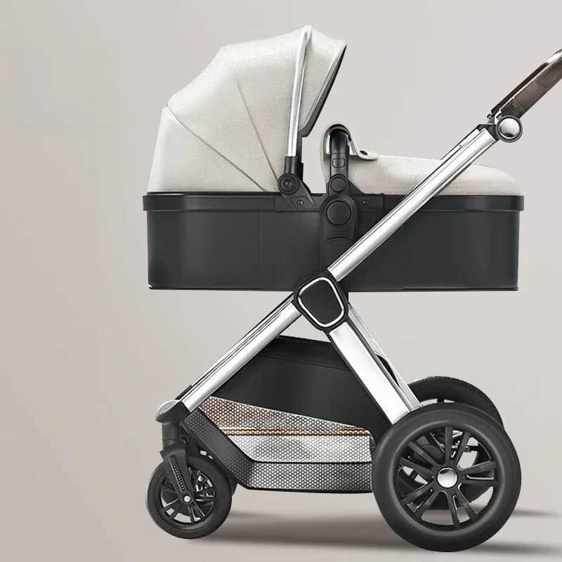 Twoway Highview Baby Stroller Can Sit Lie Fold Shockabsorbing Portable Newborn Baby Stroller W250910