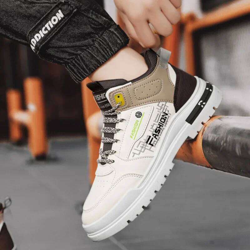 Running Shoes for Men Breathable Athletic Sport Shoes High Top Comfortable Soft Casual Sneakers Zapatillas Hombre 2024