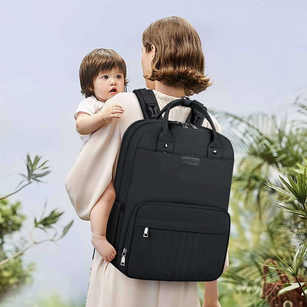 NEWHEY Backpack with Portable Changing Mat Nappy Multifunction Diaper Bags Large Rucksack Bag for Mom