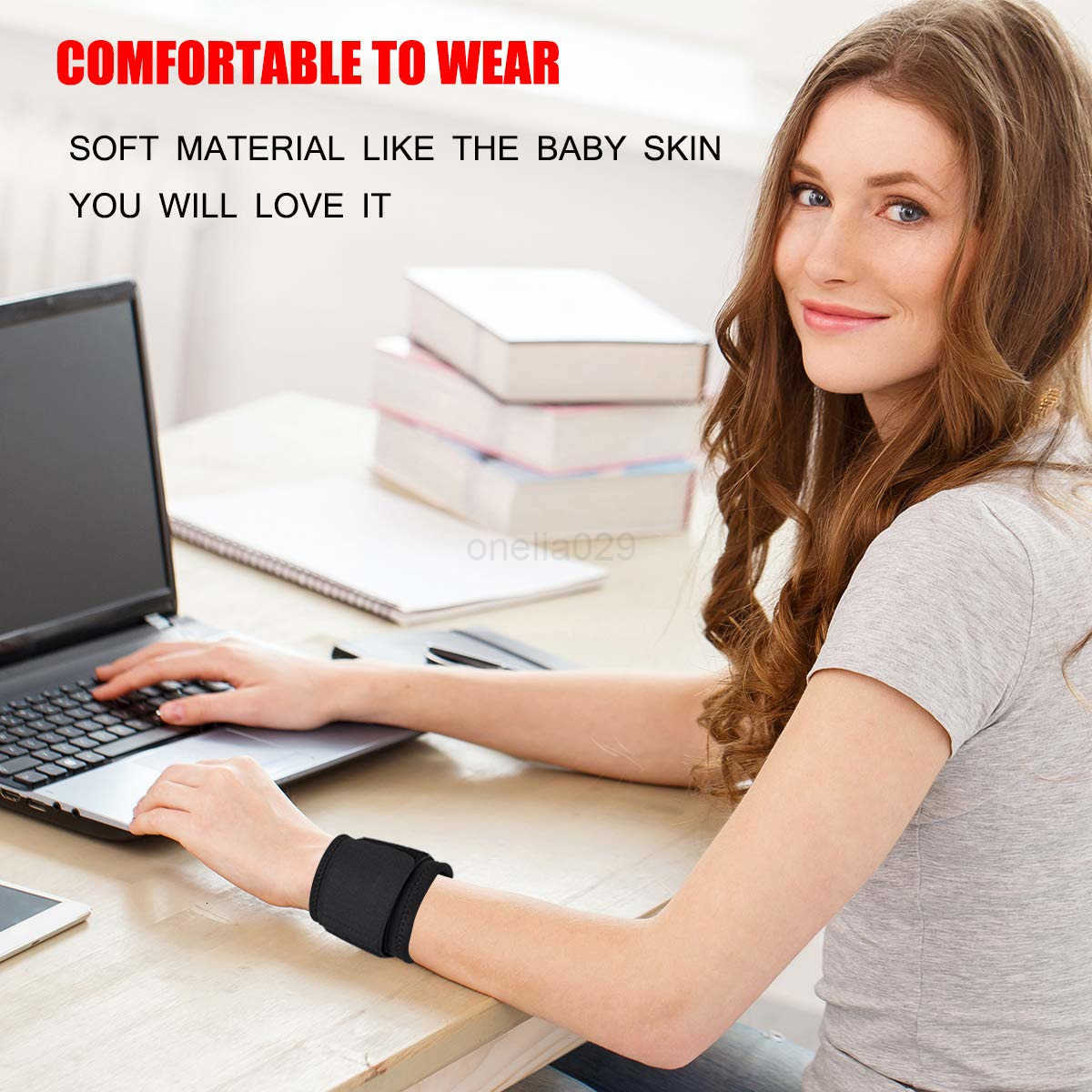 Wrist Brace Carpal Tunnel 2 PACK New Upgrade Material Extended wristband Adjustable Wrist Support for Arthritis and Tendinitis Pain Relief Hand Wrist 
