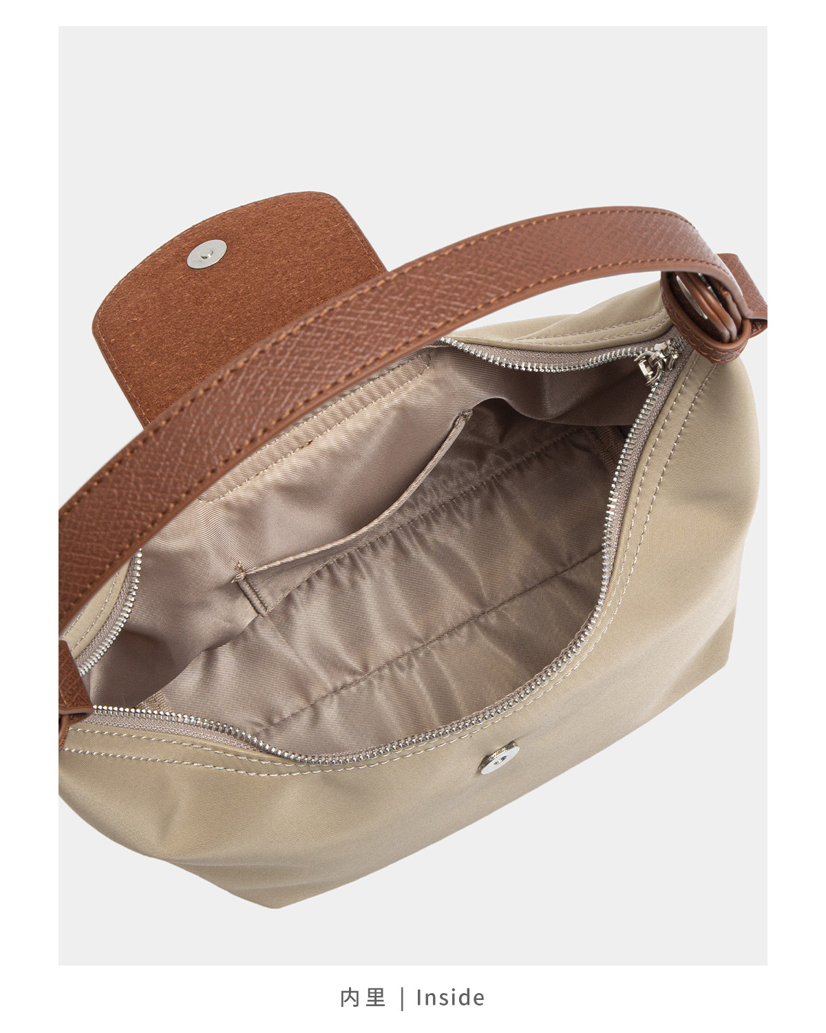 2025 New niche commuter PU shoulder bag women's fashion versatile crossbody bag dumpling handbag women's small bag contrast color