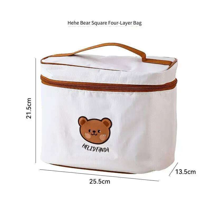Insulated Baby Bottle Thermal Milk Storage Tote Large Capacity Mommy Diaper Bag Portable Cooler Pouch for Travel Outdoor