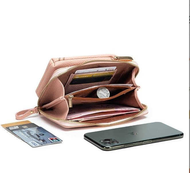 Women Sling CrossBody Wallet with Mobile Cell Phone Holder Crossbody Bags for Women Travel Z250910