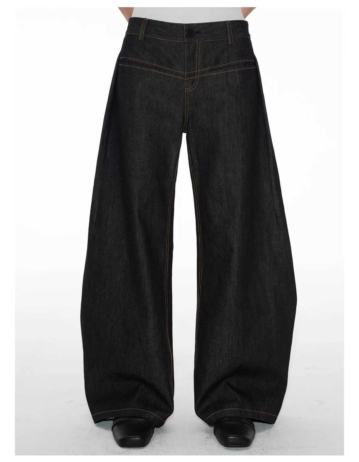 Vintage Baggy Low Waist Jeans Women Y2K Wide Leg Pants Oversized Harajuku White Lace Straight Leg Jeans Z250910