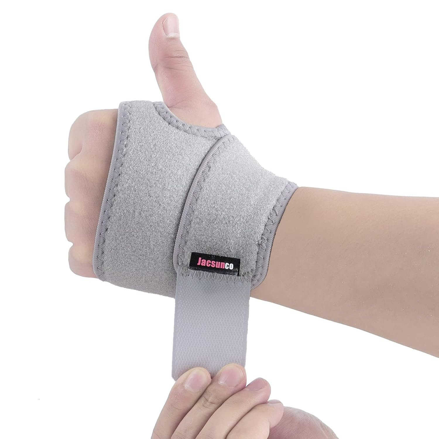 Wrist Brace Adjustable and Comfortable Wrist Support Brace for Tendinitis and Arthritis Wrist Compression Wrap for Pain Relief Fit for Both Left and R