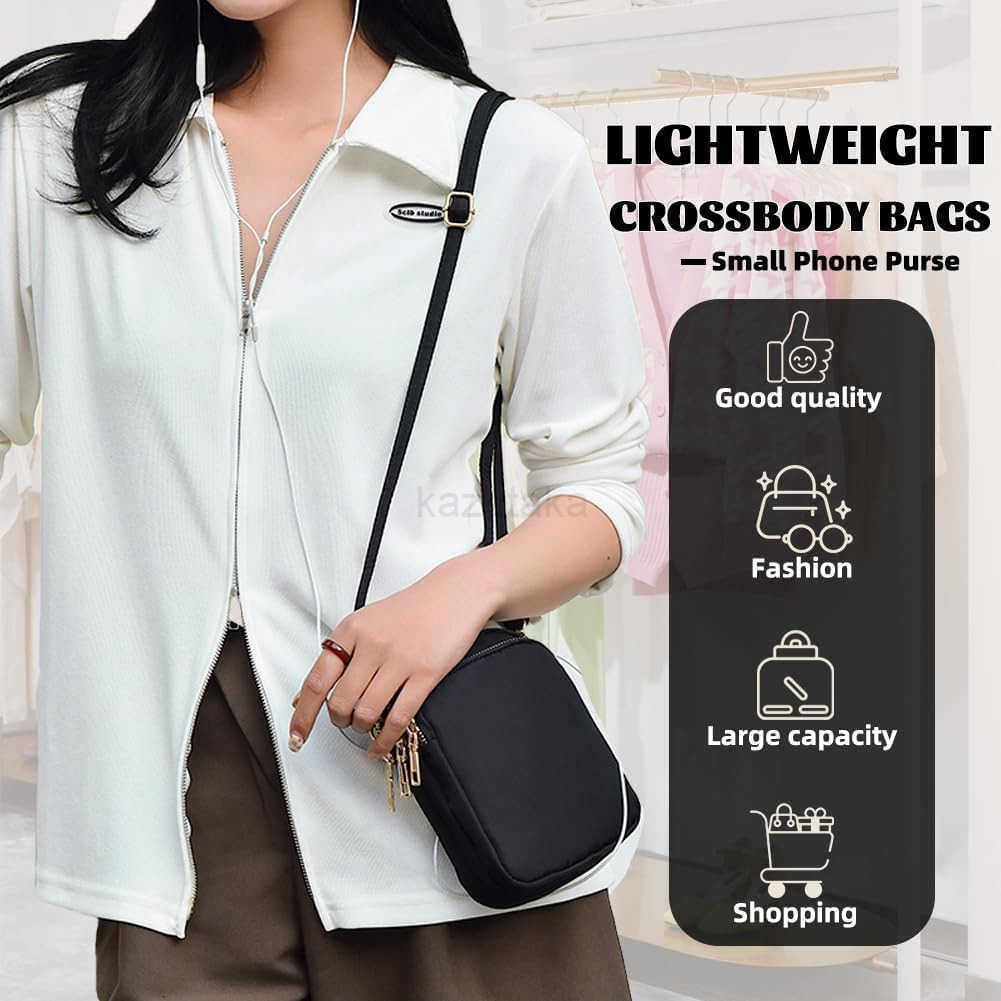 Small Crossbody Bag for Women Mini Cell Phone Bag Travel Pouch Wallet Purses Adjustable Over Shoulder Strap Z250910