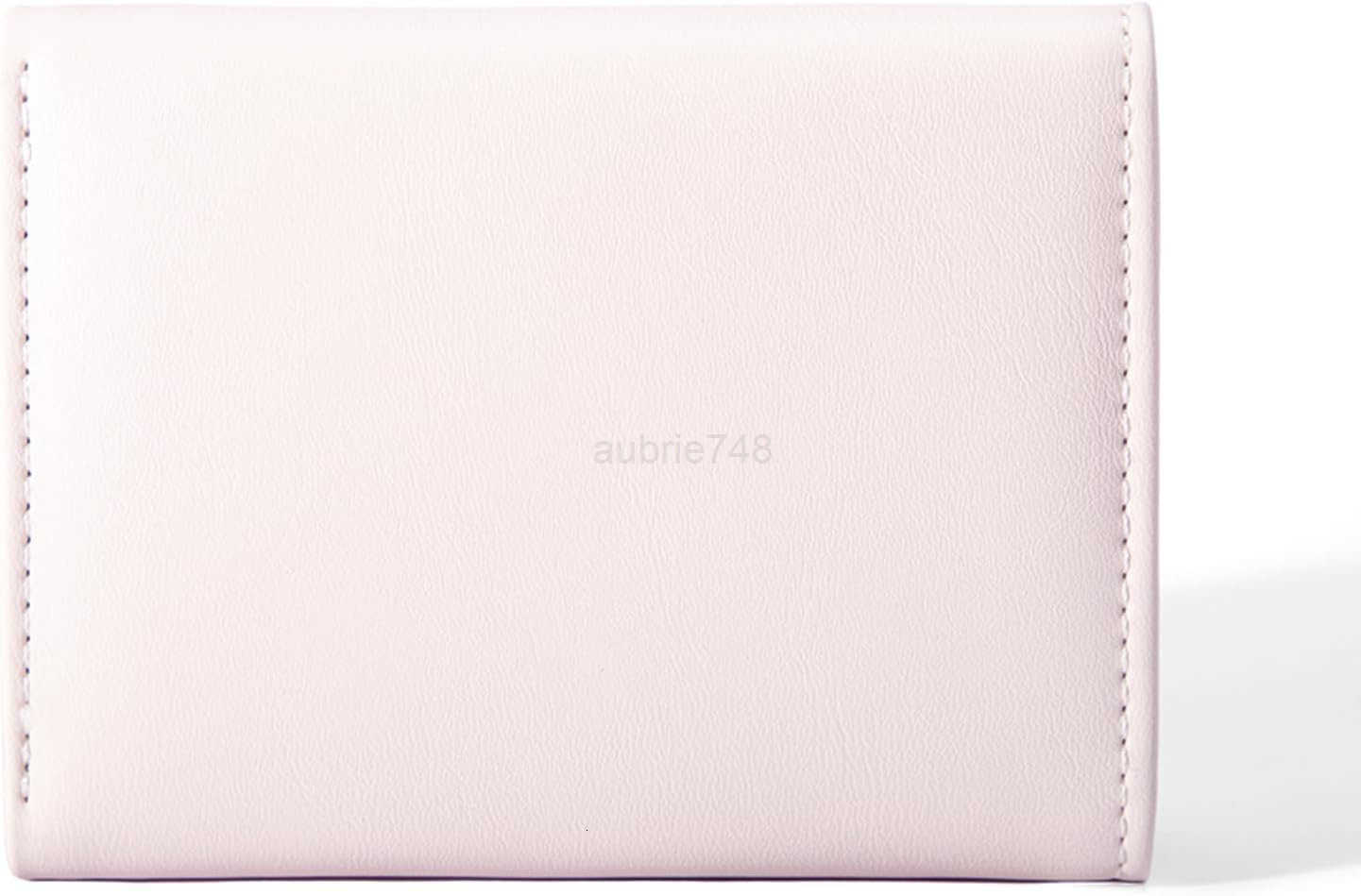 Fashion Wallets Girls Cute Small Bow Wallet Aesthetic Card Holder Bifold Wallet Coin Purse Cash Pocket with Zipper for Women BiFold Wallet PinkZ250910