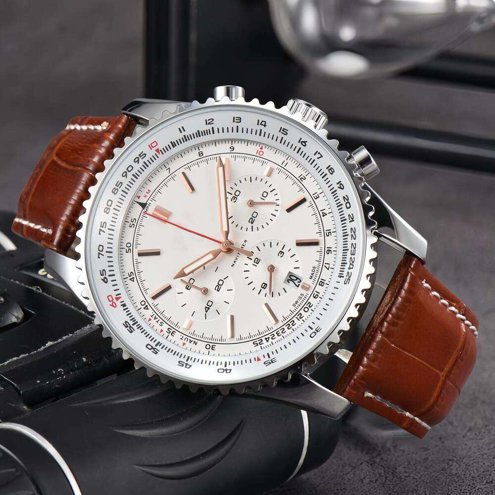 AAA B01 B20 Brettling Watches Designer Elegant Men Timepiece Watch Man High Quality Navitime Chronograph Leather Bands Watch Movement Automatic Quartz Watch f7