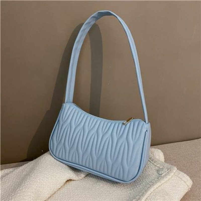 New Trendy Free Shipping Single Shoulder Underarm Bag High End Fashion Luxury Bag Solid Color Bag Women S Bag Niche Design Handheld Designer Bag Small