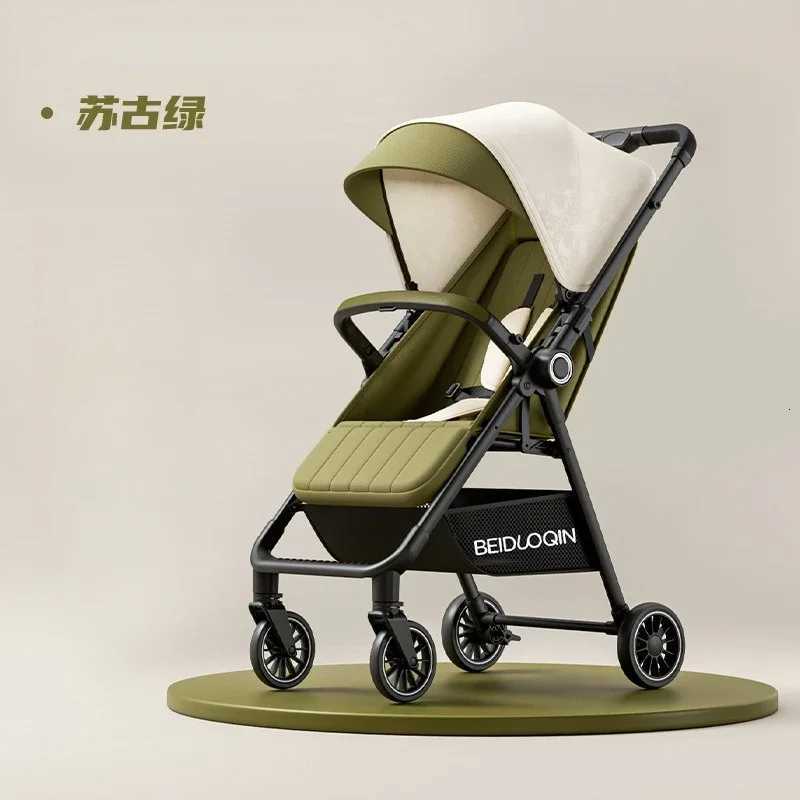 2025 New Highview Baby Stroller Foldable Onetouch Storage Twoway Sitting and Lying Function Baby Stroller W250910