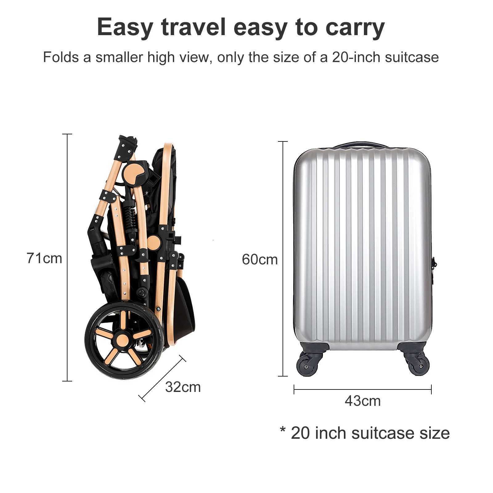 poussette bebe 3 en 1 Baby stroller baby newborn items Baby stroller for newborns Light str oller for newborn baby Free Shippin W250910
