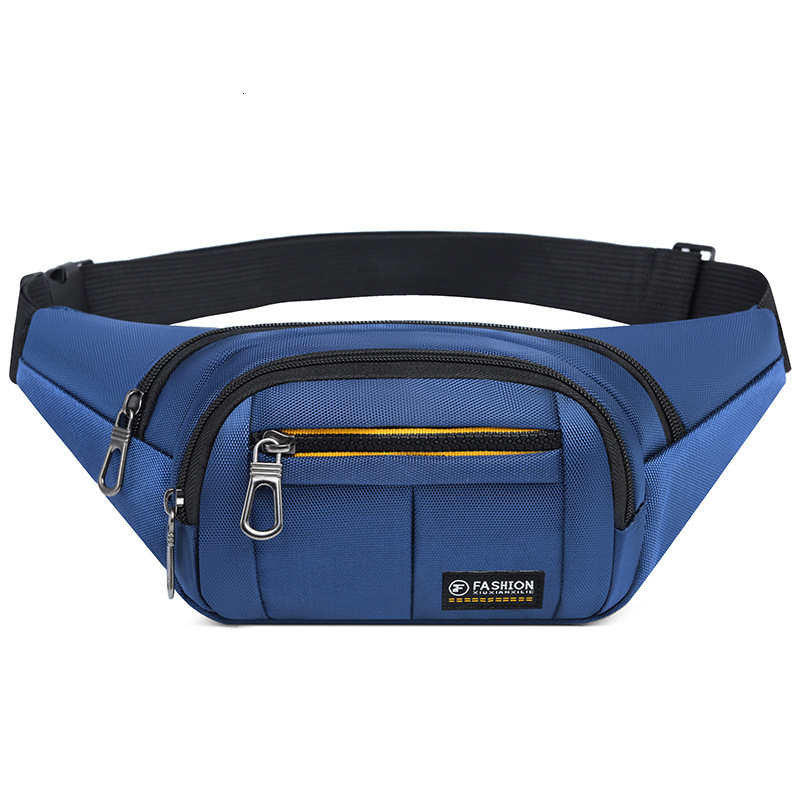 Foreign Trade New Men S Waist Bag Multi Layer Designer Bag Storage Phone Bag Trendy Single Shoulder Crossbody Bag Business Cashier Luxury Free Shippin