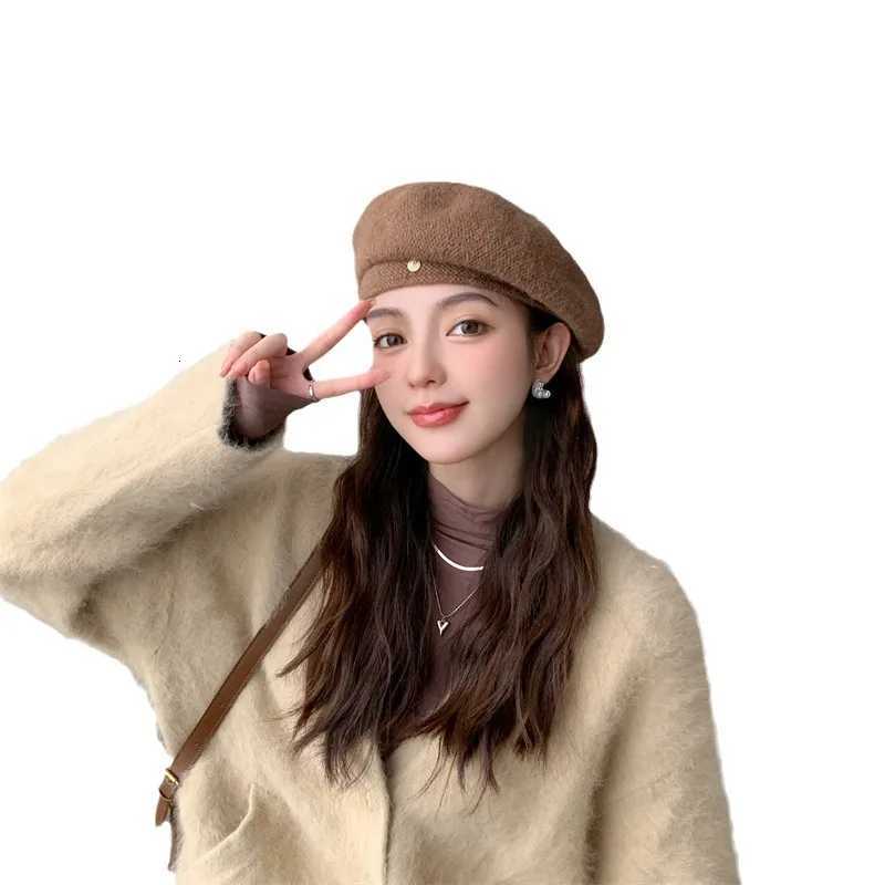 Beret wen 2025 new small circumference wool woon Japanese and Korean version versati autumn and winter painter hat G250910