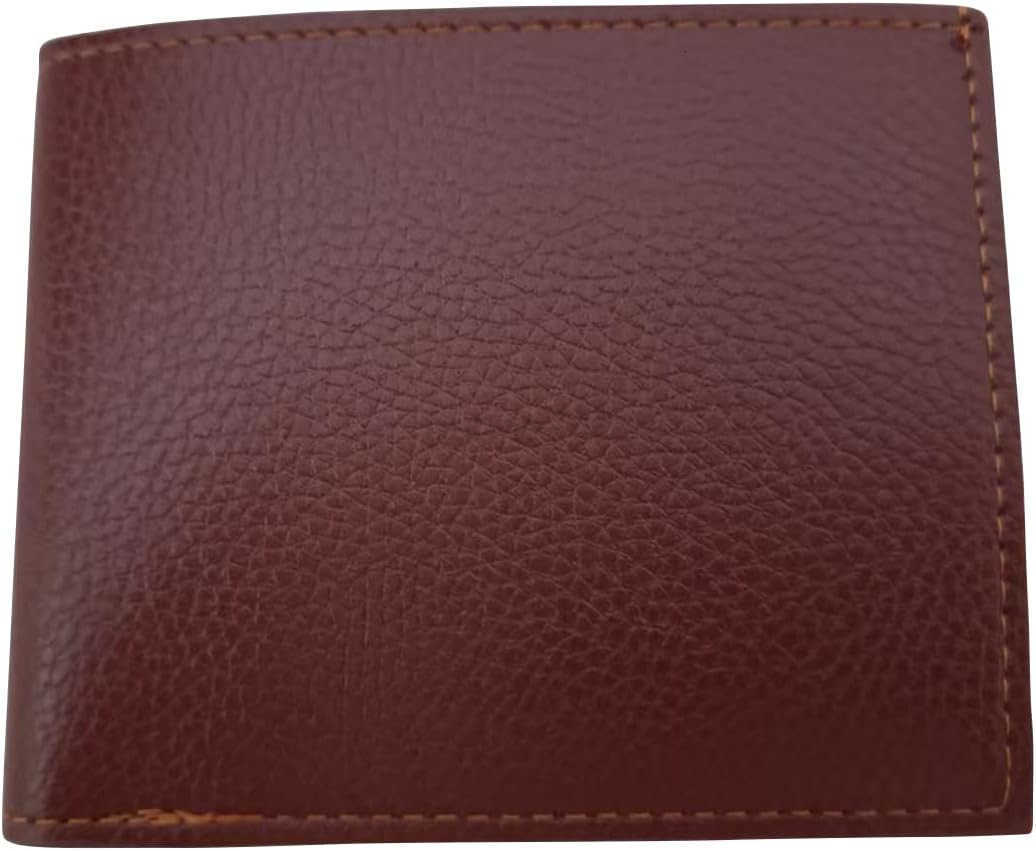 Ultra soft synthetic leather mens wallet easy to carry compact design safe for holding cash cards black brown suitable for personal use and gift givin
