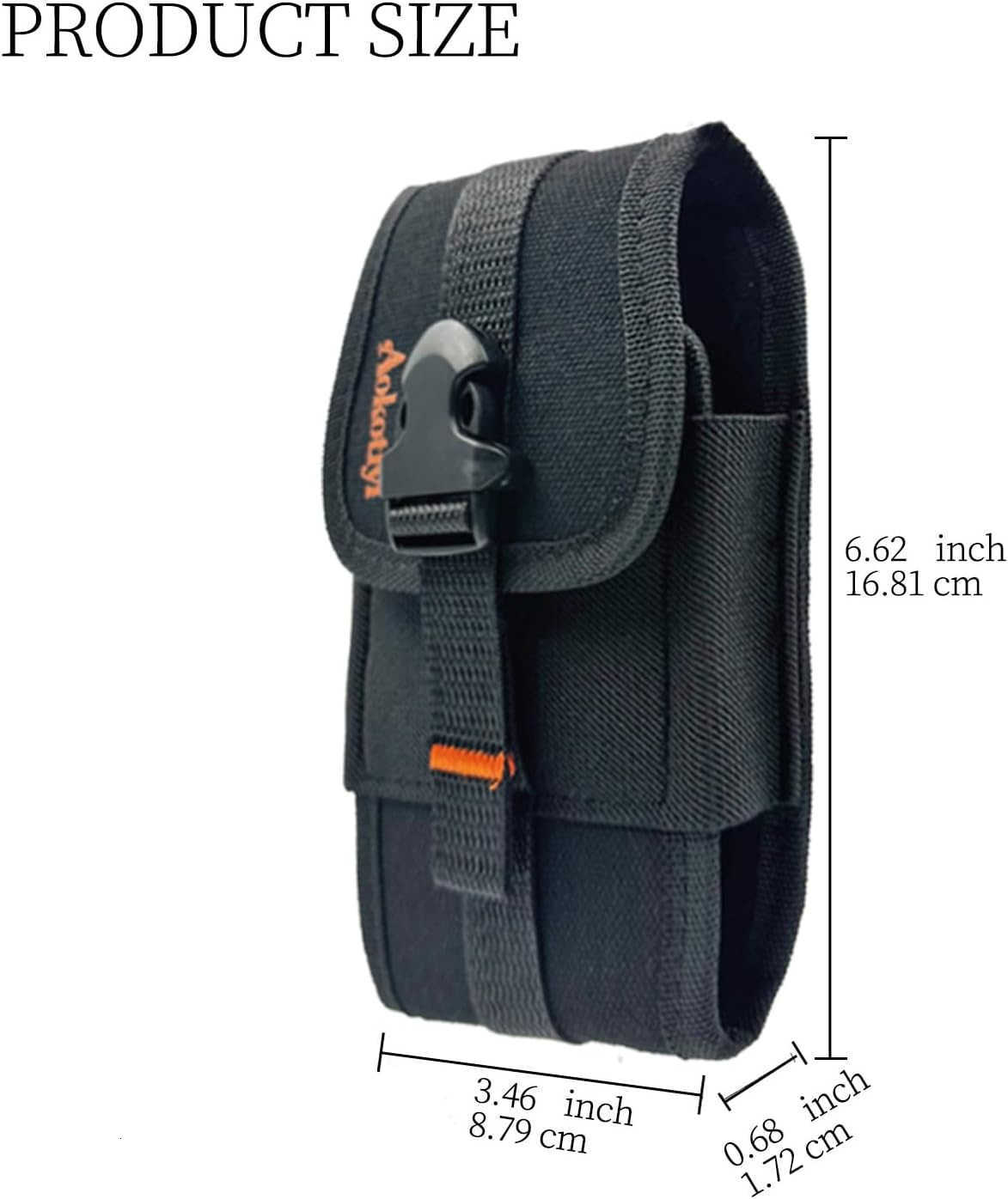Buckle Closure case is Suitable for iPhone 111213141516 pro max 141516 Plus 1114 pro Canvas Belt Protection case and Sturdy Bag Tactical Phone Stand Z