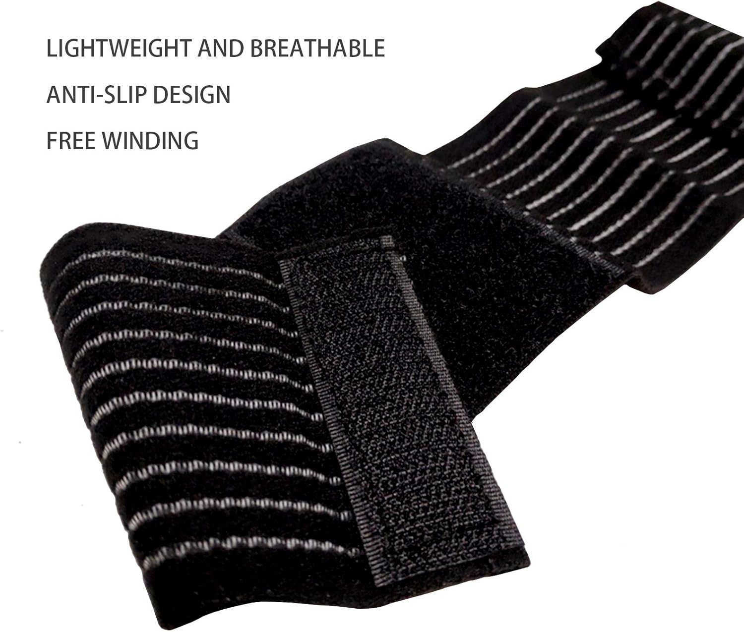 2 Pack Wrist Wraps for Working OutArthritis Hand Support BandsLightweight Wristband for Men WomenCompression BandBreathable Wristguardfor Fitness Ten 