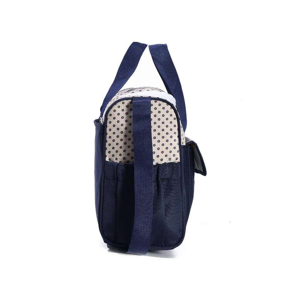 Fashionable printed cartoon multifunctional one shoulder mommy Portable lightweight diagonal diaper bag