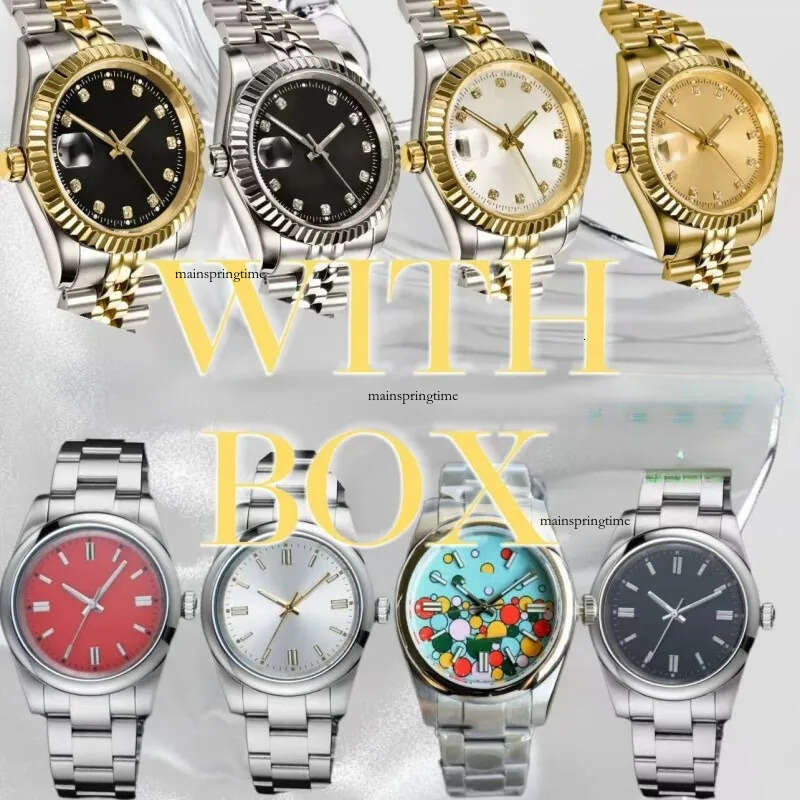 designer men womens automatic mechanical watch quartz watches size 28 36 41mm with box gy6