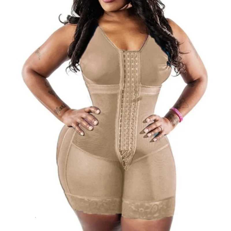 Fajas Colombianas Stage 2 For Women Postpartum Girdle BBL Postoperative Bodysuit Shapewear Fajas Corset Slimming Body Shaper W250910