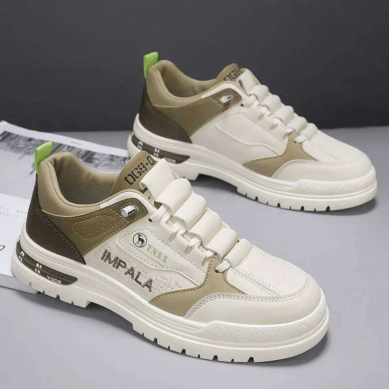 Low Top Shoes British Style Retro Ca sual Sp orts Shoes Outdoor