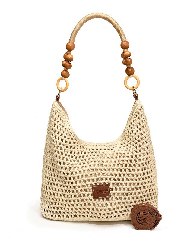 free shipping designer shoulder bags New Fashionable Crossbody half moon Knitting casual tote package for woman