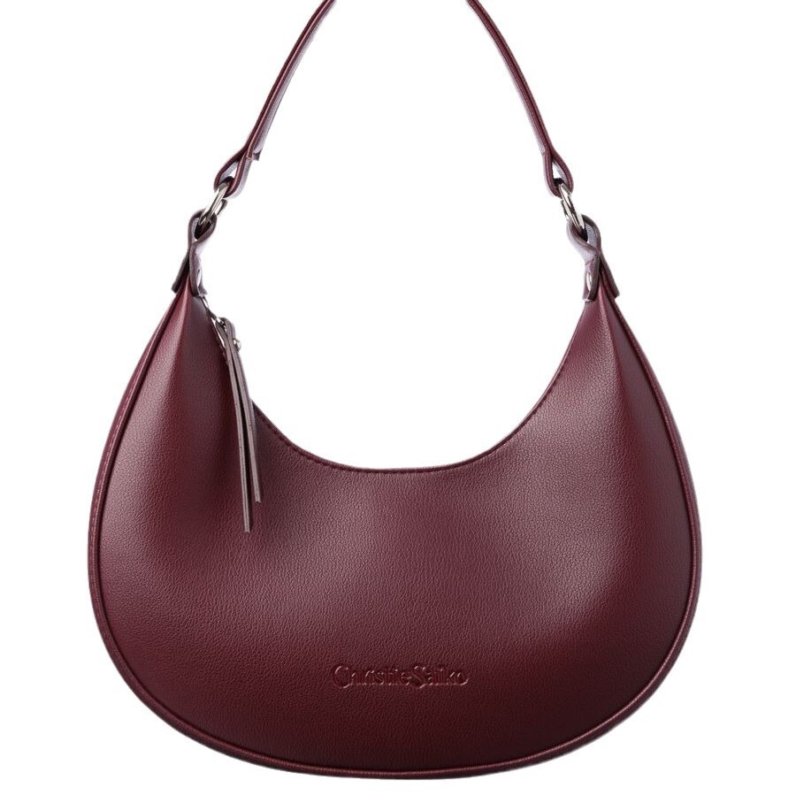 New Designer Bag Trendy Women S Crossbody Free Shipping Handbag Half Moon Bag Fashionable Light Luxury Luxury Bag High End Portable Shoulder Bag