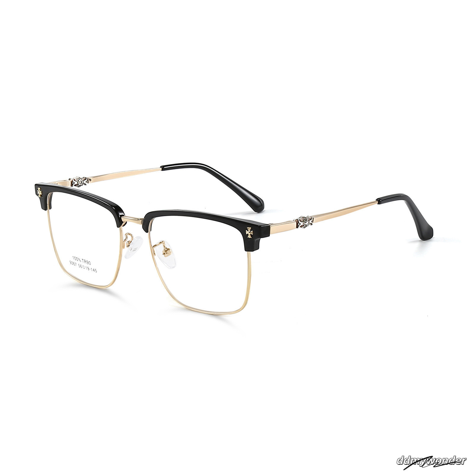 Designer For Women Men Business Anti-Blue Light Flat Mirror Glasses Square Frame Sunglasses Kp822 ddmywonder ddmywonder ddmywonder ddmywonder