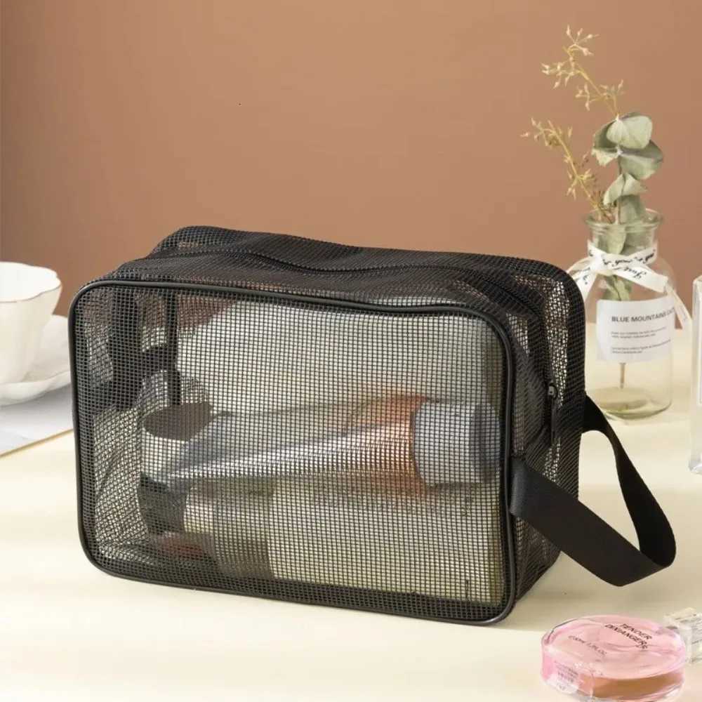 Mesh Shower Caddy Tote Bag Cosmetic Storage Bag Multifunctional Shower Bag Large Capacity Portable Toiletry OrganizerXJ250910