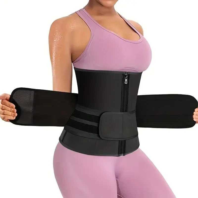Women Waist Fitness Sauna Sweat Neoprene Slimming Belt Girdle Shapewear Modeling Strap Body Shaper Waist Belt Corset W250910