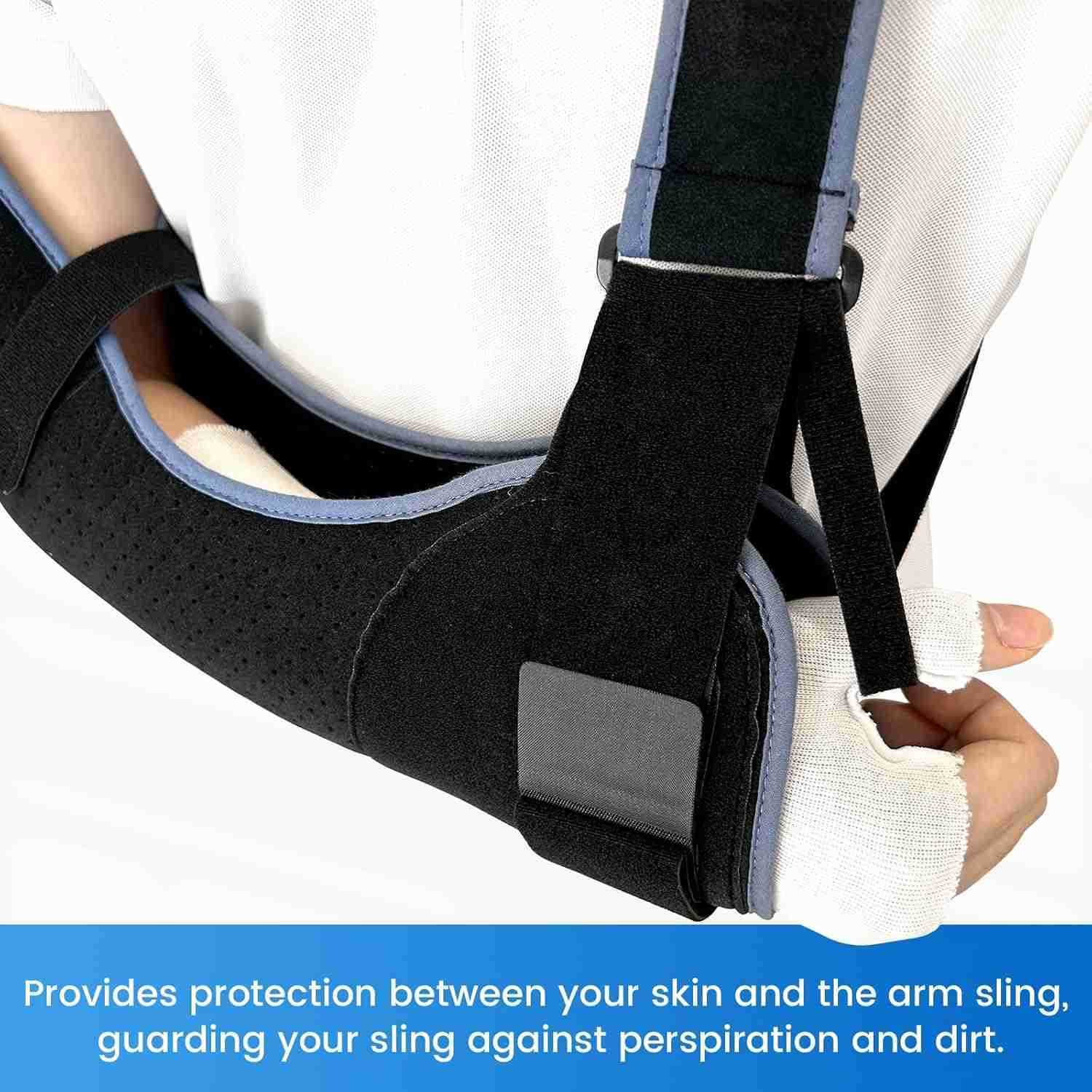 Hand Socks for Splint Pack of 10 Elastic Cotton Stockinette Tubing for Arm Wrist Brace with Thumb Spica Liner Gauze Sleeve Under Cast Wrap Arm Cover f