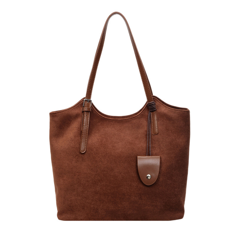 Free shipping designer Vintage Large Capacity Tote Bag for Women New Versatile Stylish Niche Underarm Bag Fashionable Simple Shoulder Bag