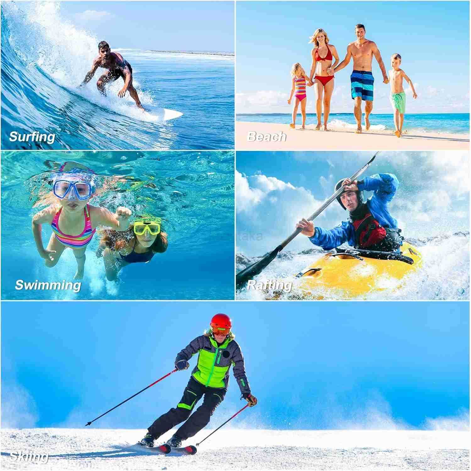 2 PCs Waterproof Phone Pouch Clear Waterproof Phone Case for iPhone 15 Pro Max 14 13 12 11 Plus Up to 69 3D IPX8 Water Proof Cellphone Dry Bag for Sno