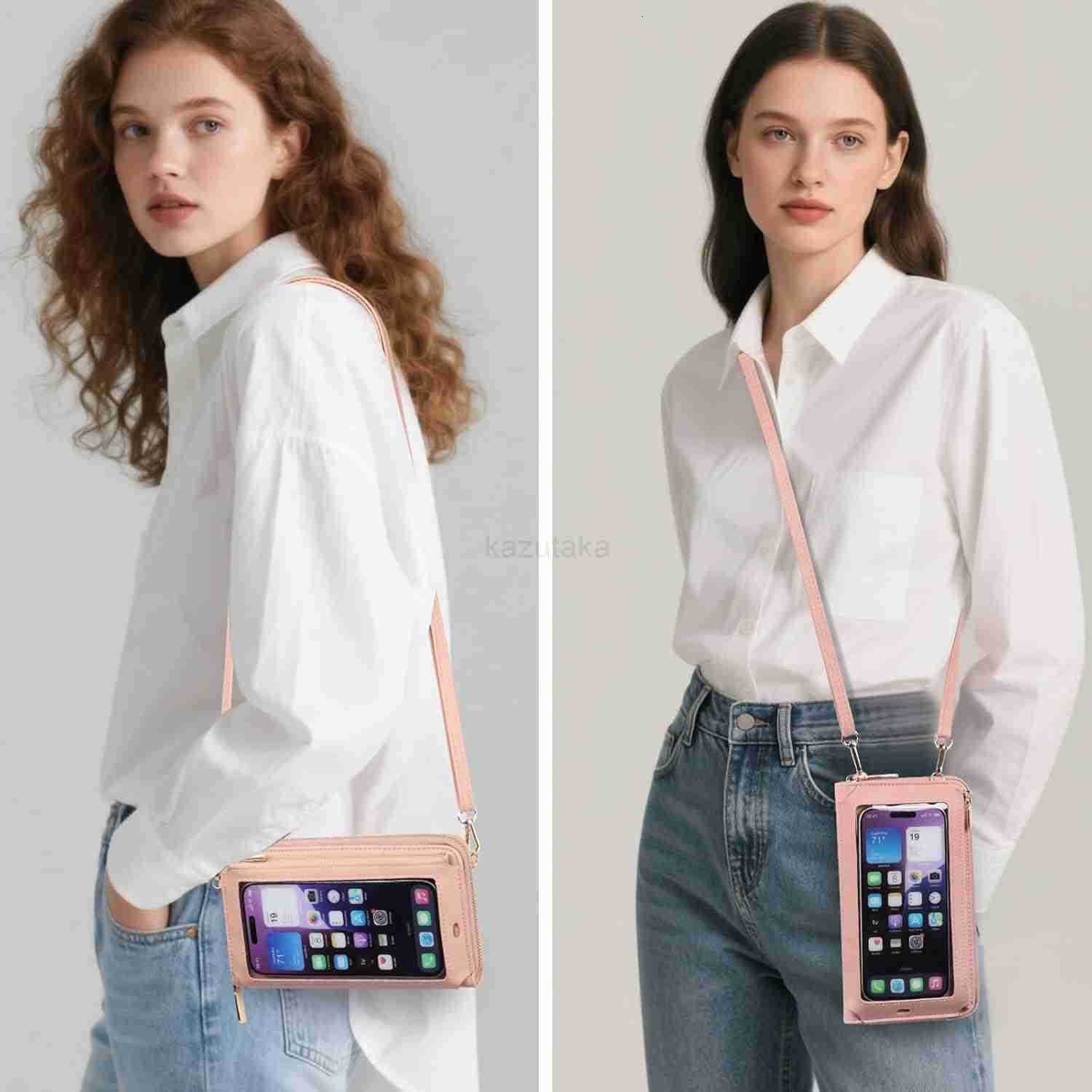 Phone Purse Crossbody Bags for Women Small Travel Wallet Touch Screen RFID Blocking Z250910